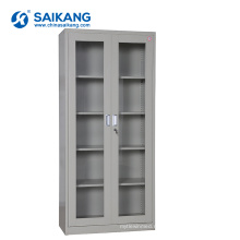 SKH052 стеклянную дверь металлическая медицинского оборудования шкаф с замком
